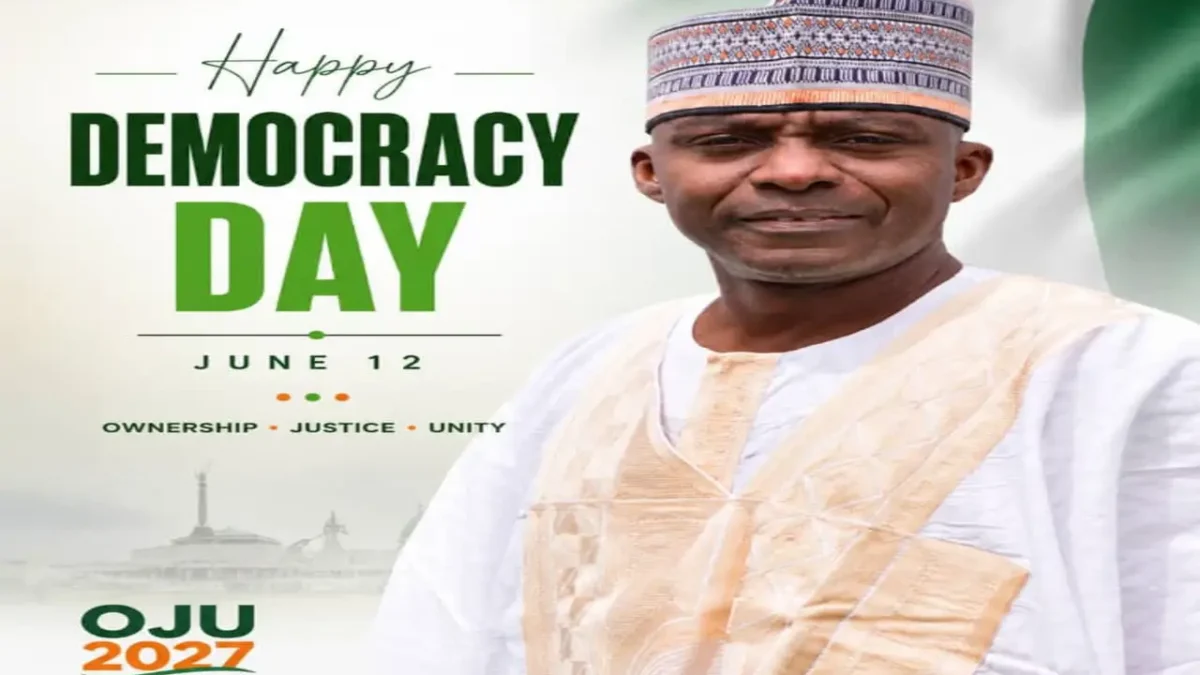 Hon. Engr. Olufemi James Urrah Democracy Day 2026 message AMAC Bwari SDP candidate